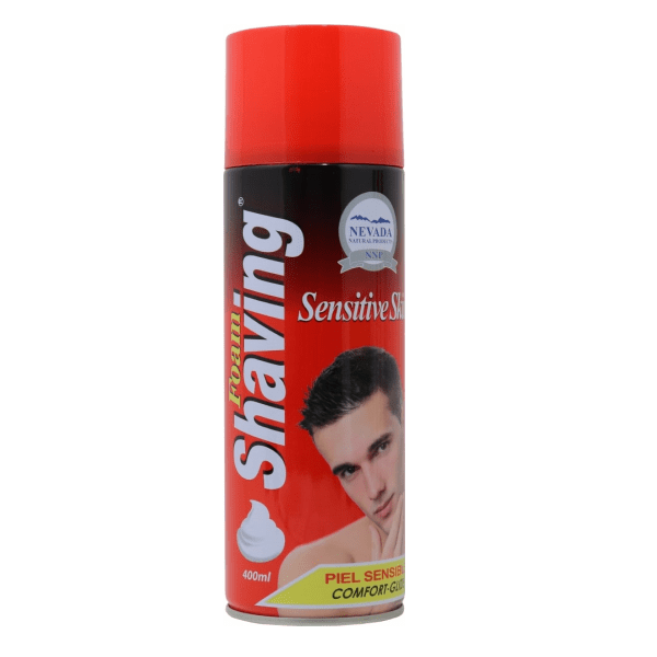 espuma de afeitar piel sensible nevada 400 ml