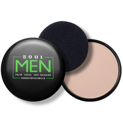 polvos compactos antipolucion soul men raquel 12 gr tono-1