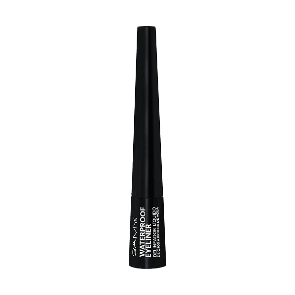 delineador liquido plumon a prueba de agua samy negro