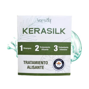 alisadora kit 3 pasos kerassilk versatil sachet 60 ml matices cosmetics