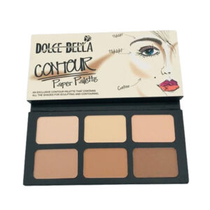 contornos paleta 6 tonos dolce bella matices cosmetics