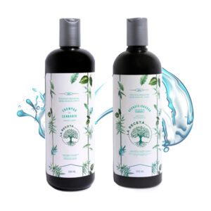 kit duo cabello seco cbd shampoo cannabis argan + acondicionador matices osmetics