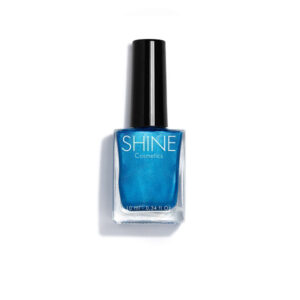 esmalte shine 06 - blue shine 10 ml matices cosmetics