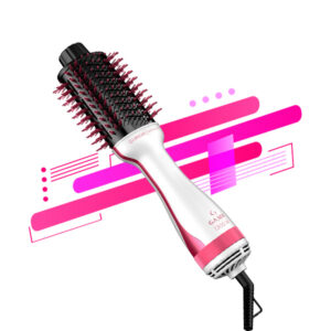 cepillo secador cabello tourmaline glamour pink gama italy matices cosmetics