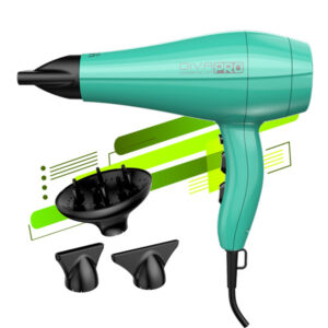 secador cabello profesional diva 4d verde gama italy matices