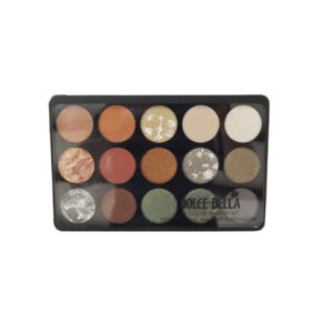sombras dolce bella 15 tonos t-01 matices cosmetics