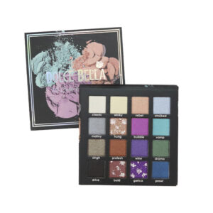 sombras dolce bella 16 tonos t-02 matices cosmetics