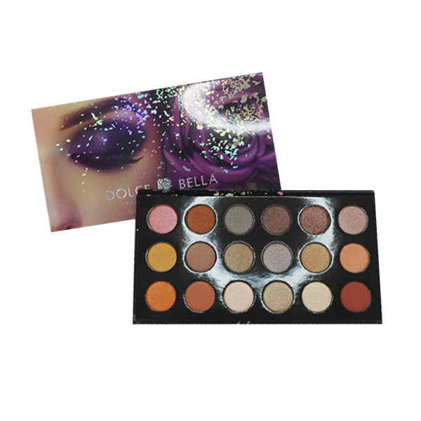 sombras dolce bella 18 tonos t-03 matices cosmetics