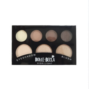 sombras dolce bella 7 tonos t-02 matices cosmetics