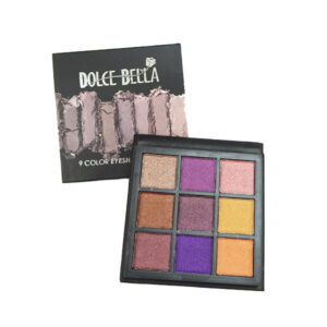 sombras dolce bella 9 tonos t-01 matices cosmetics