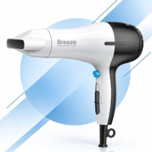 Secador de Cabello Breeze Gama blanco con negro