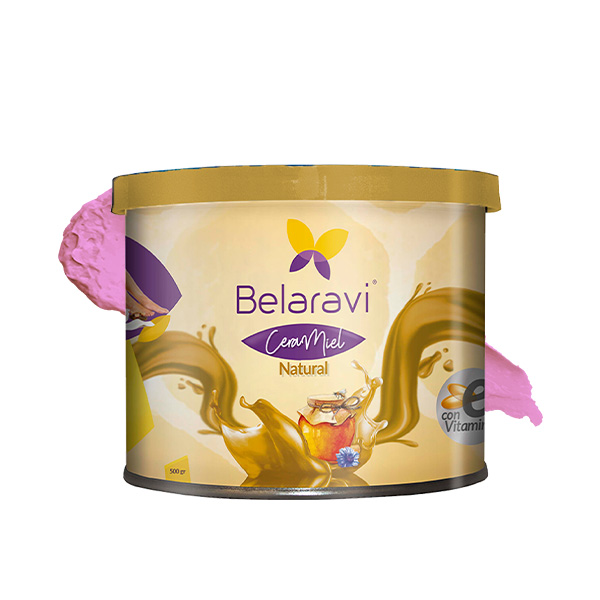 cera depilatoria miel belaravi 500 gr matices cosmetics