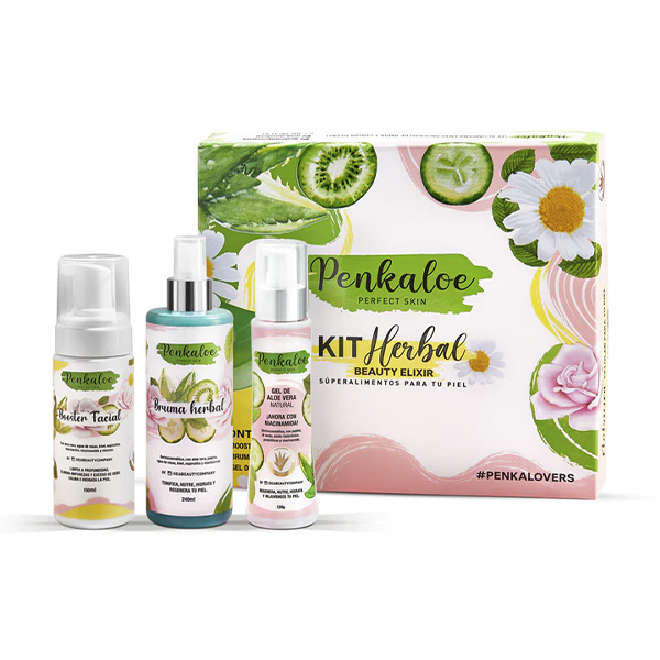 kit herbal beauty elixir penkaloe matices cosmetics