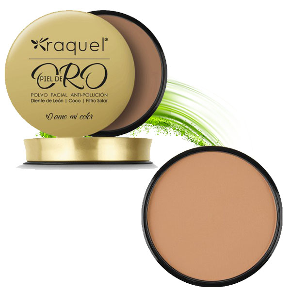 polvo compacto piel de oro raquel t-5 andrea 17 gr matices cosmetics