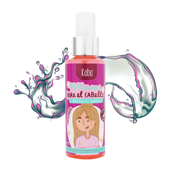 perfume capilar rojo poderosa kaba 120 ml matices cosmetics