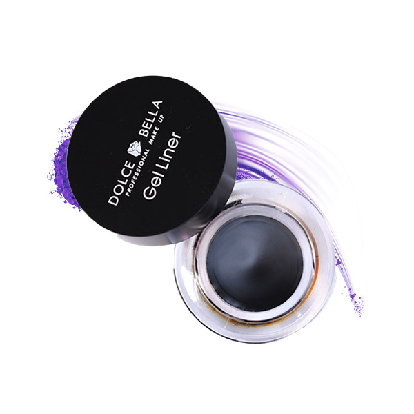 delineador gel ojos cejas dolce bella t-1 negro matices cosmetics