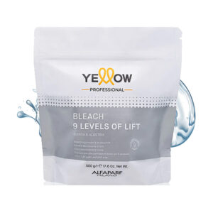 polvo decolorante bleach 9t yellow alfaparf 500 gr matices cosmetics