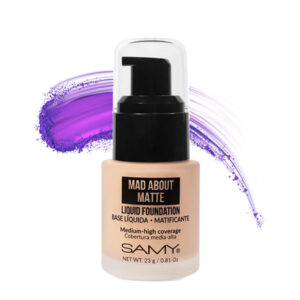 base liquida matificante mad about 2.0 beige samy 23 gr matices cosmetics