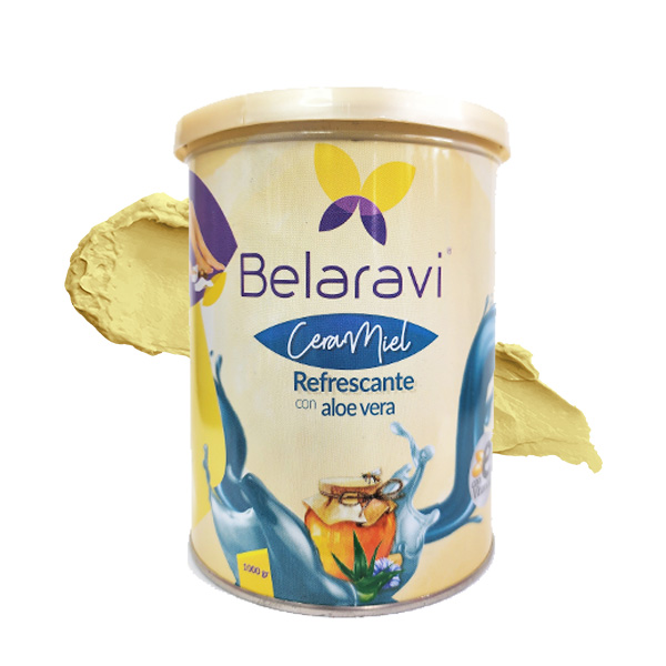 cera depilatoria aloe vera refrescante belaravi 1.000 gr matices cosmetics