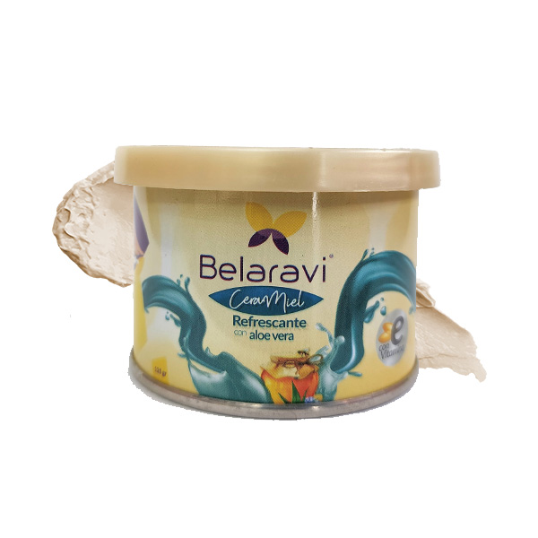 cera depilatoria aloe vera refrescante belaravi 125 gr matices cosmetics