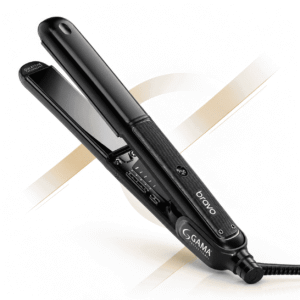 Plancha de Cabello Titanio Oxy Active LED Bravo Gama