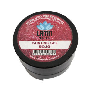 gel painting latin nails 032 rojo 5 ml matices cosmetics