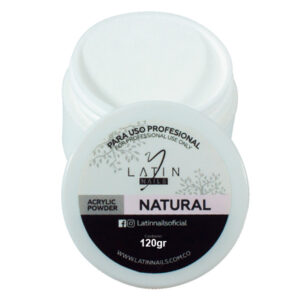 polvo acrilico natural latin nails 120 gr matices cosmetics